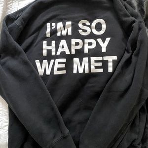 we’re not really strangers hoodie